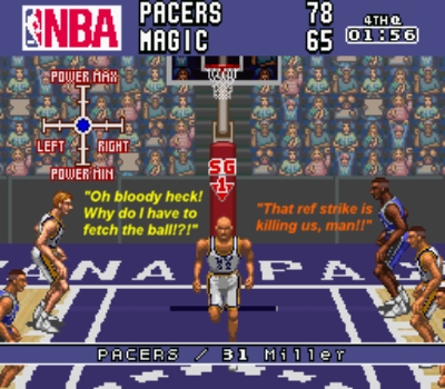 NBA Give 'N Go (SNES)