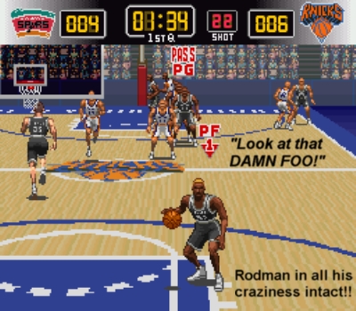 NBA Give 'N Go (SNES)