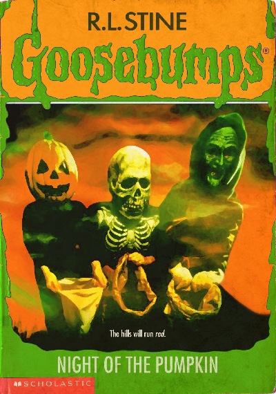 Love this Goosebumps inspired creation!