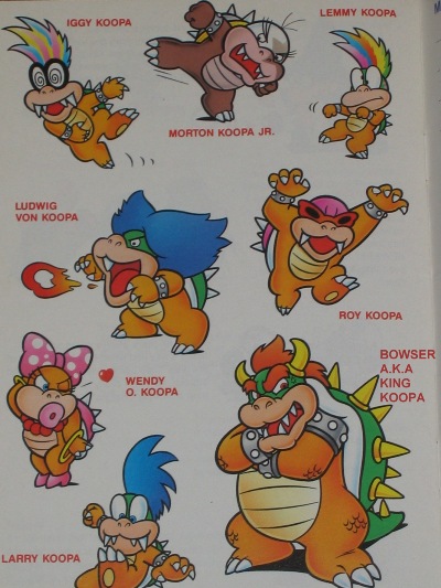 The Koopalings are back, in addition to evil ol' Bowser