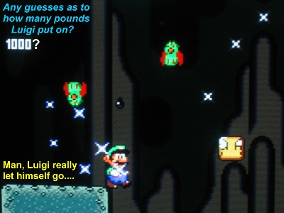 Hey look, it's Luigi! Not really...