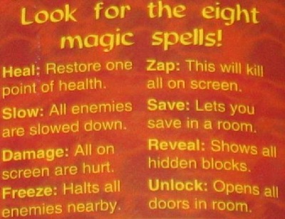 Zap and save are my favorite magic spells of the lot
