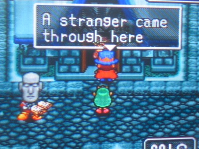 Hmm, I wonder who that stranger could be...