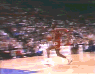 MJ's athleticism was stunning