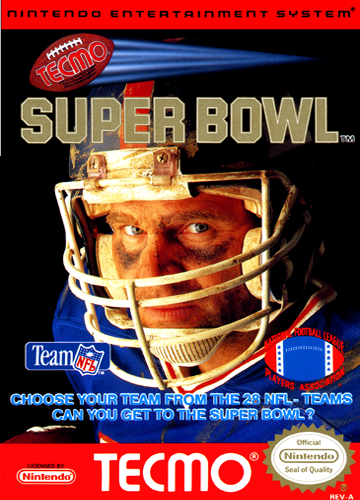 Tecmo Games Hard To beat Gaiden III Tecmo Super Bowl INSERT ONLY Nintendo