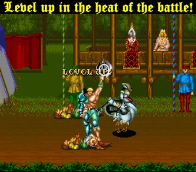 Knights of the Round SNES 2 player 60fps 