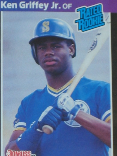 Ken Griffey Jr. of the Cincinnati Reds bats during 7-6 victory