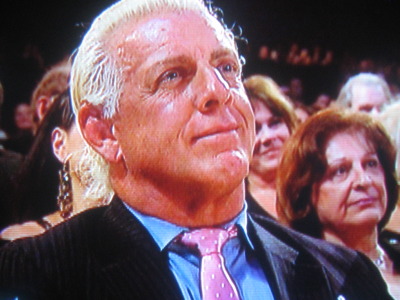 The Nature Boy looks on