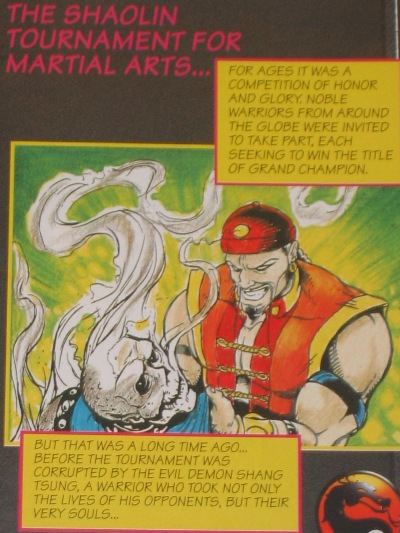 Ah, I miss early-mid '90s video gaming comic art...