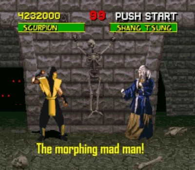 Mortal Kombat 1 (alt) [SNES] - play as Shang Tsung 