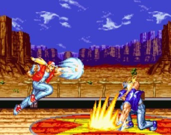 Terry Bogard from Fatal Fury fame