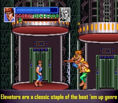 double dragon 3 floor that you fall through