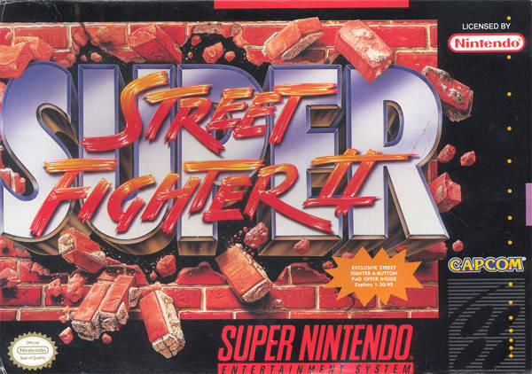 Old Collectible Card SNES Super Street Fighter II 2 Blanka Vega Balrog Dee  Jay