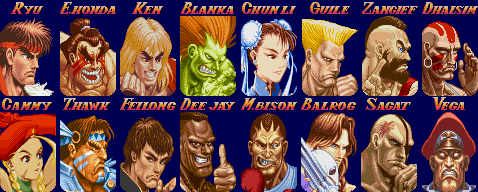 Super Street Fighter II introduced 16