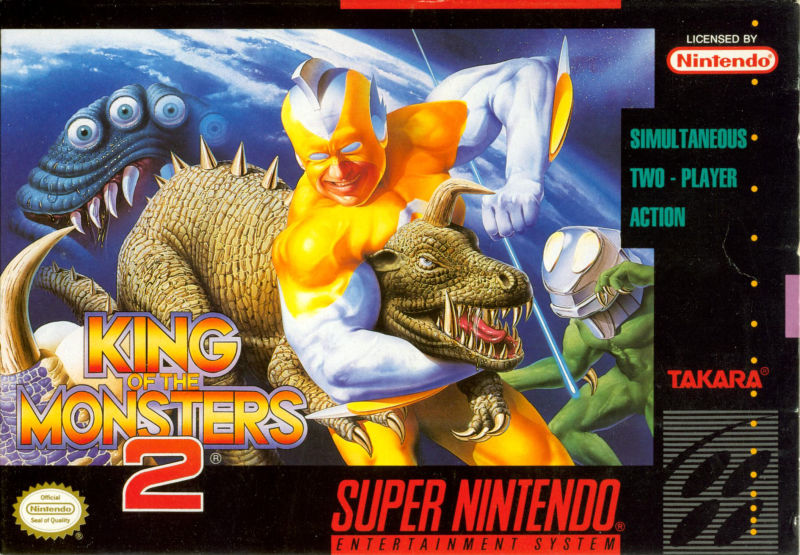 King of the monsters on sale snes