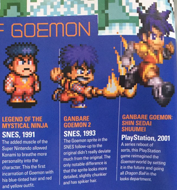 There were four Goemon games on the SNES alone