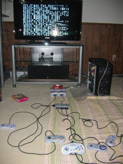 Super Bomberman 3 / Five-Player Multitap action with the nieces and  nephews. I've dreamt of this moment for decades. : r/snes