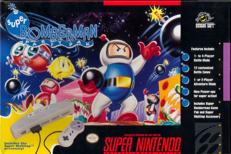 Super Bomberman 5 (1997, SNES) - Multiplayer Mode (Group 6 of 6