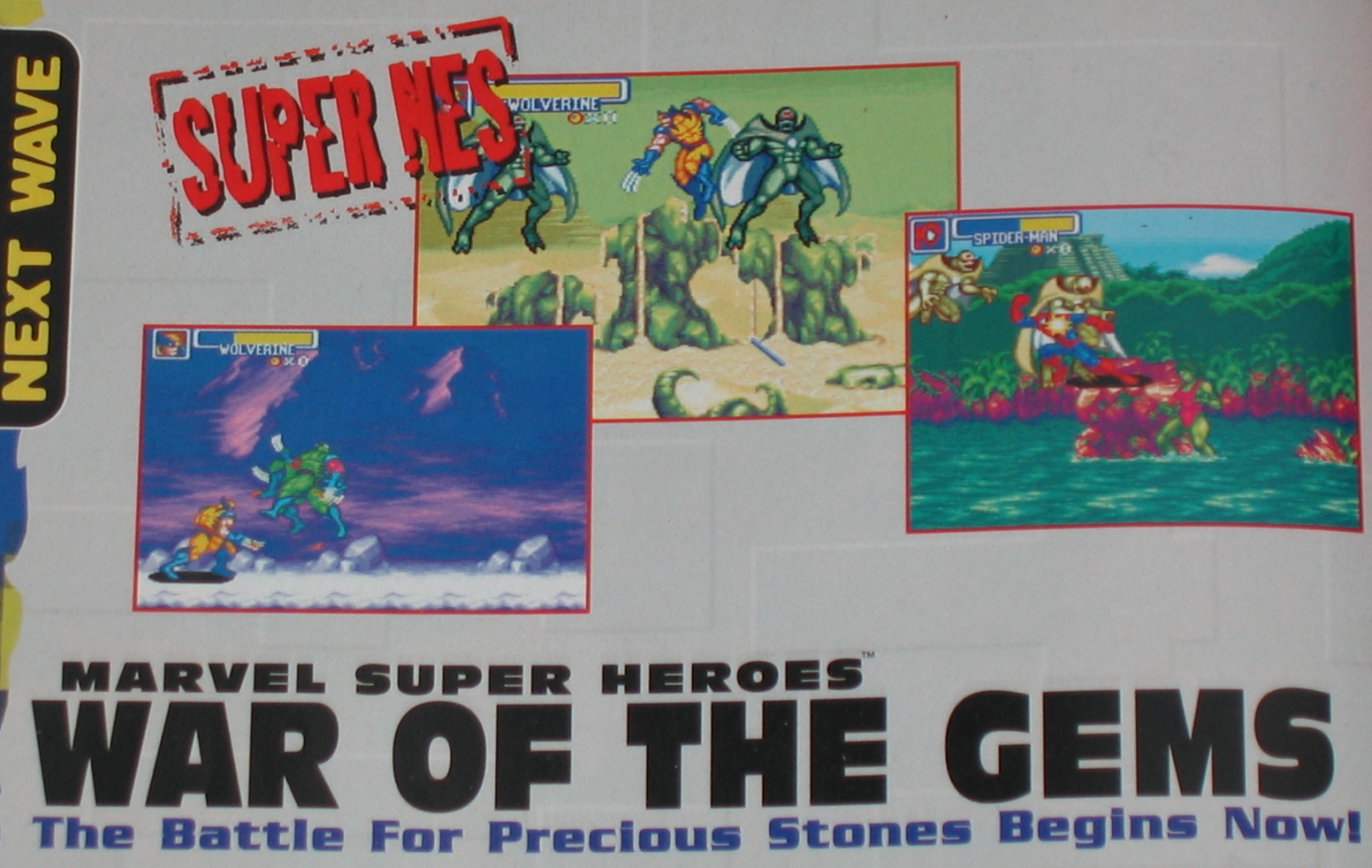 Marvel Super Heroes - War Of The Gems ROM - SNES Download