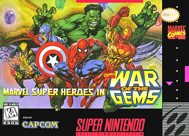 Marvel Super Heroes - War Of The Gems ROM - SNES Download