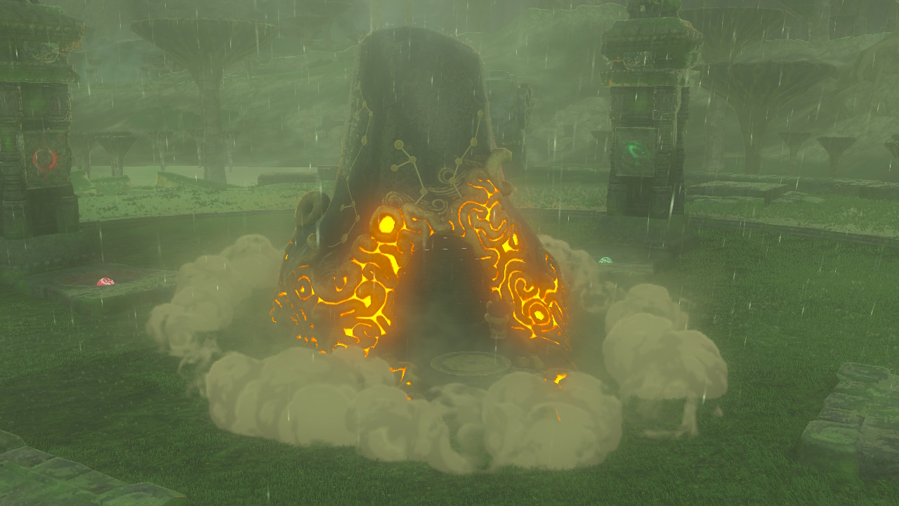 Some shrines are hidden below the surface