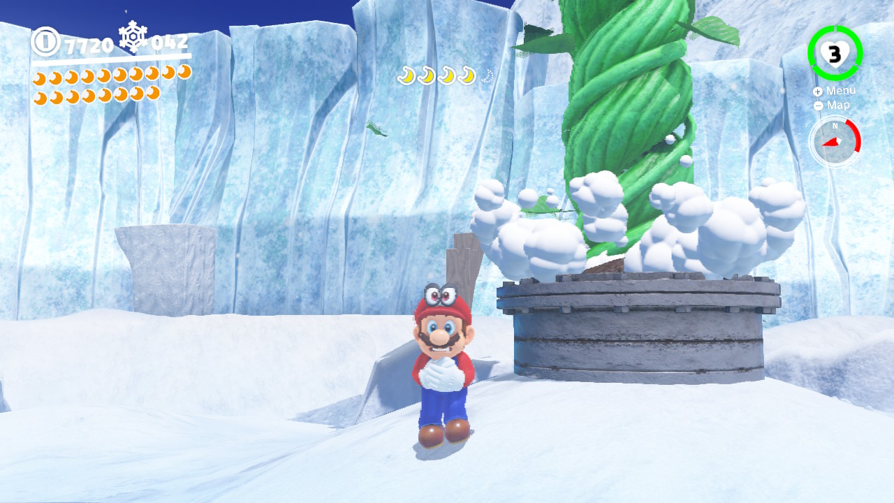 Mario and the Beanstalk!