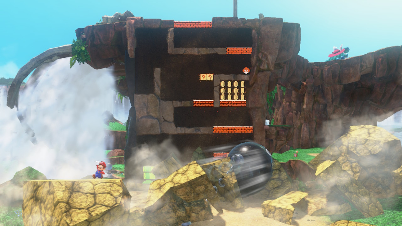 Super Mario Odyssey' 2D Sections: PHOTOS, VIDEO