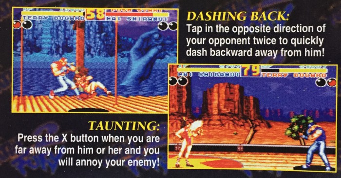 You can also taunt... if you're the scoundrel type