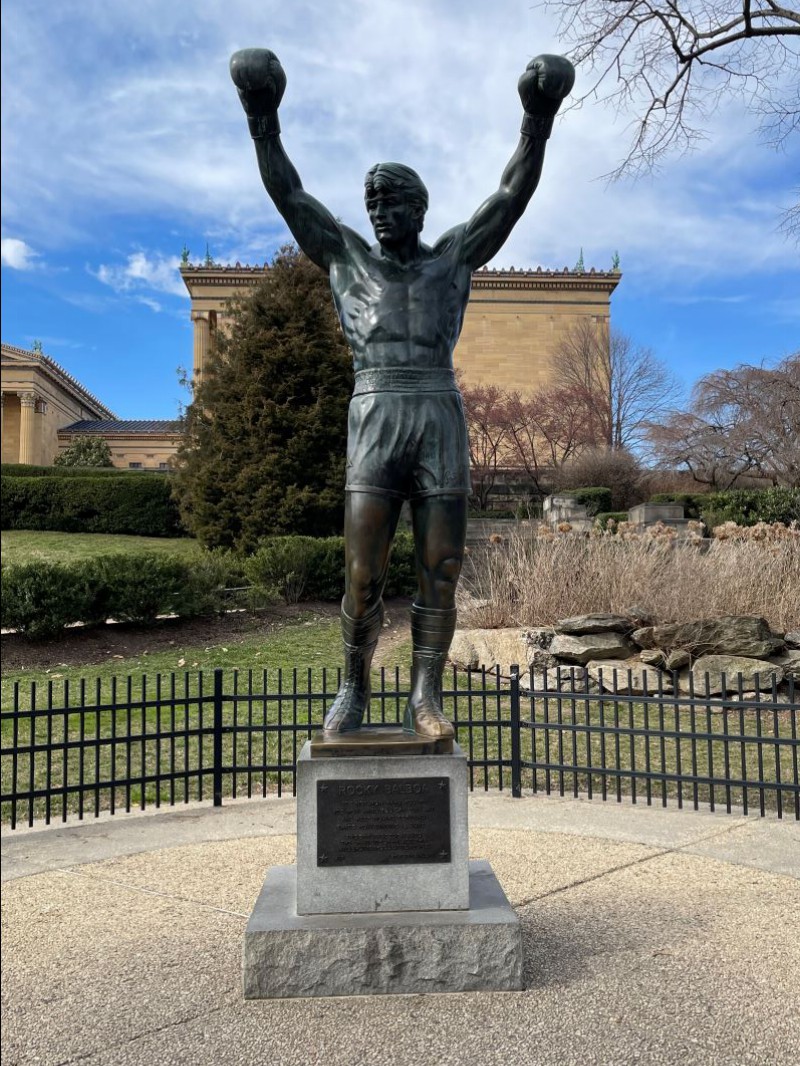 And of course, you gotta visit the Rocky statue!